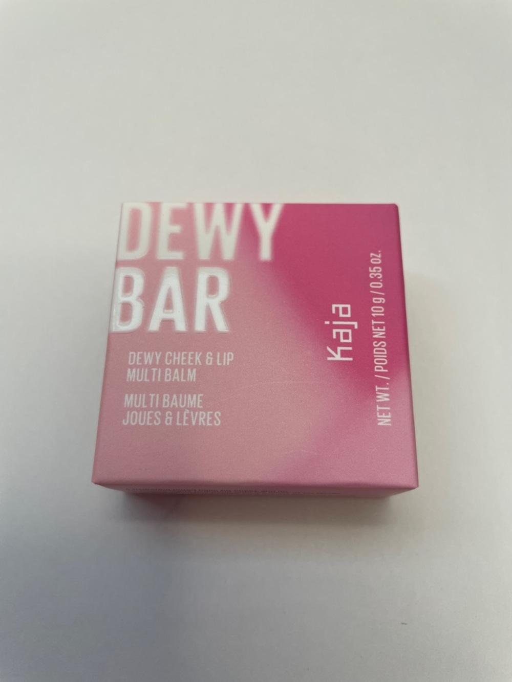NIB Kaja Dewy Bar Dewy Cheek & Lip Multi Balm.  Cranberry Cooler
